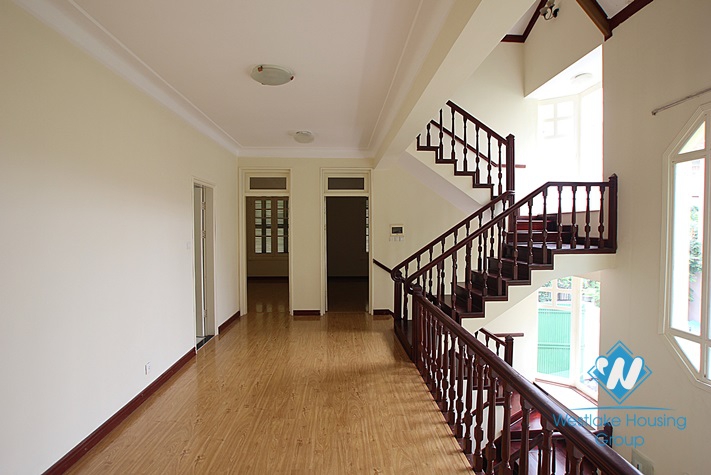 Charming house with nice garden and yard for lease in Tay Ho area.